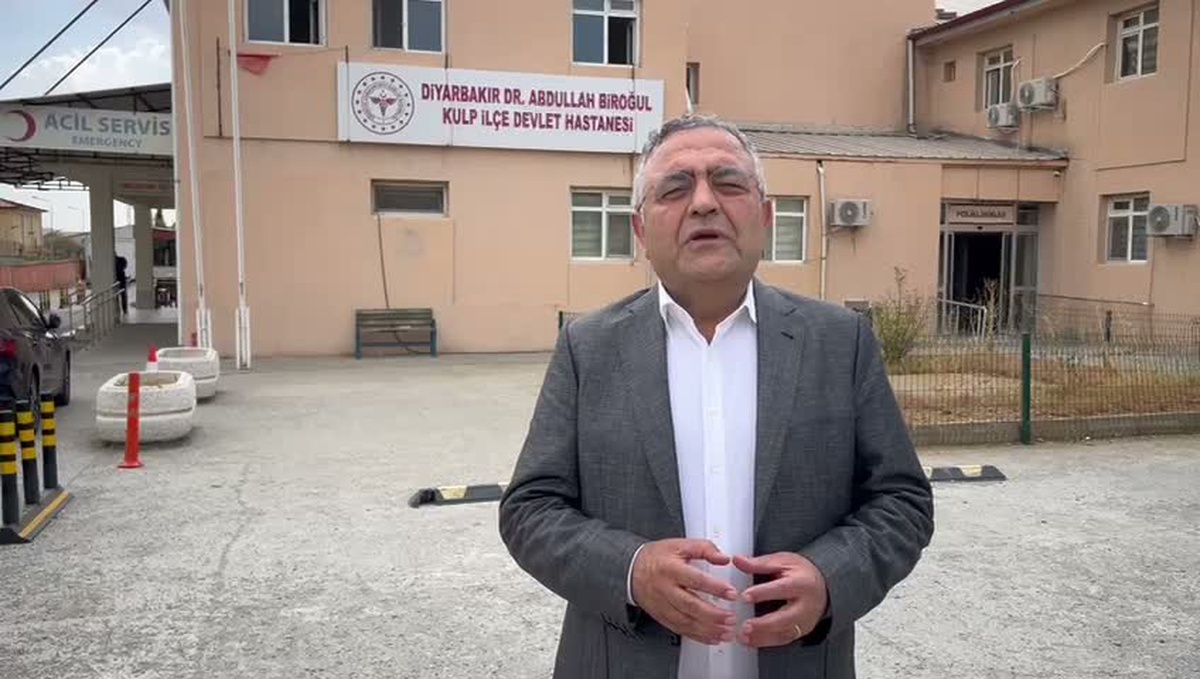 Tanrıkulu: 40 bin nüfuslu Kulp'ta sağlık hizmeti E sınıfı hastaneyle aksıyor, hastalar Diyarbakır'a gitmek...