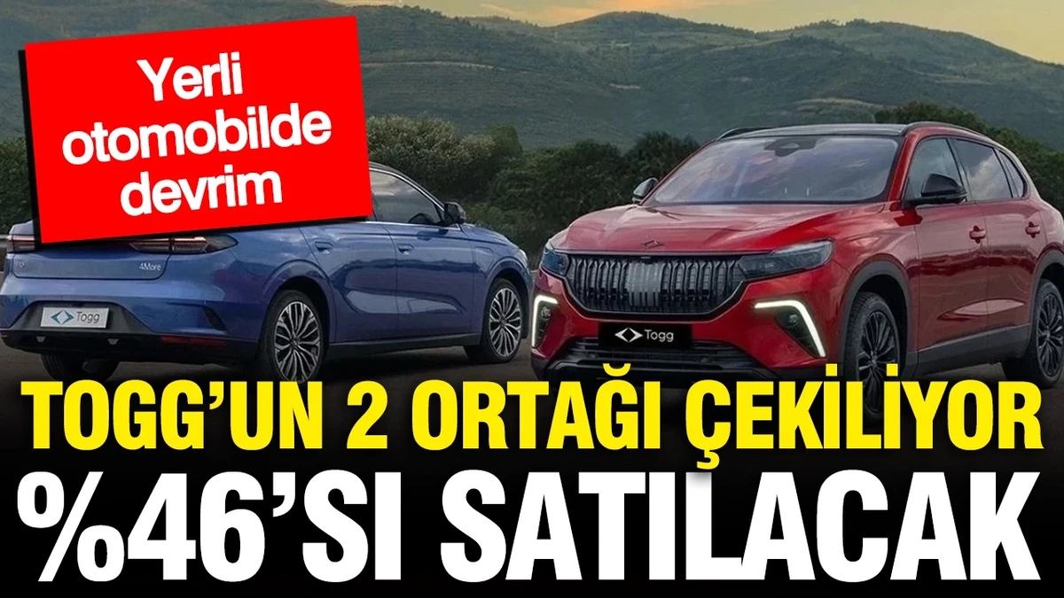 TOGG Ortakları Vestel ve Anadolu Grubu Hisse Satışına Hazırlanıyor