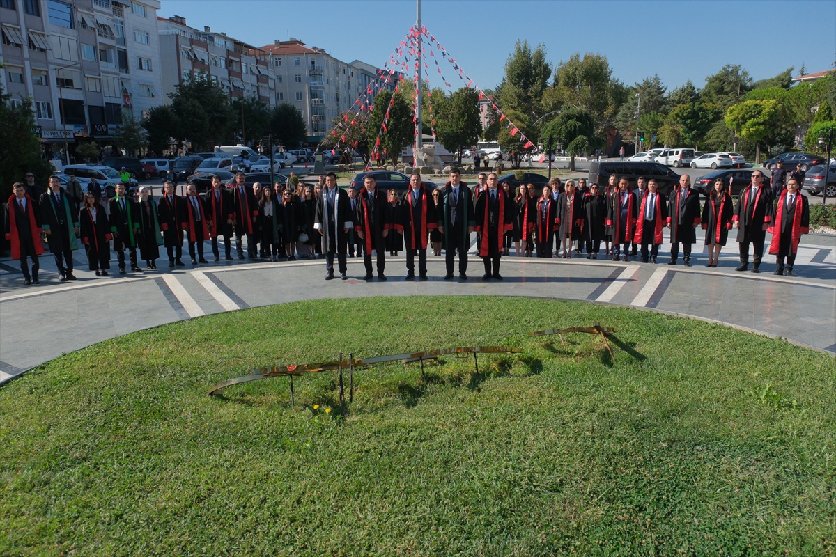 Edirne, Kırklareli ve Tekirdağ'da adli yıl törenleri: Başsavcılar hukuk mücadelesi ve adalet vurgusu yaptı