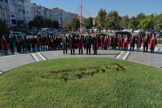 Edirne, Kırklareli ve Tekirdağ'da adli yıl törenleri: Başsavcılar hukuk mücadelesi ve adalet vurgusu yaptı