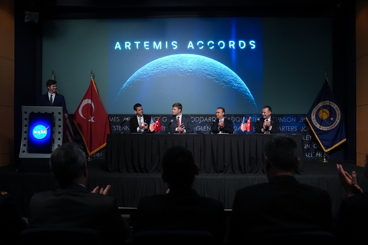 Türkiye Artemis Anlaşmaları'na İmza Attı
