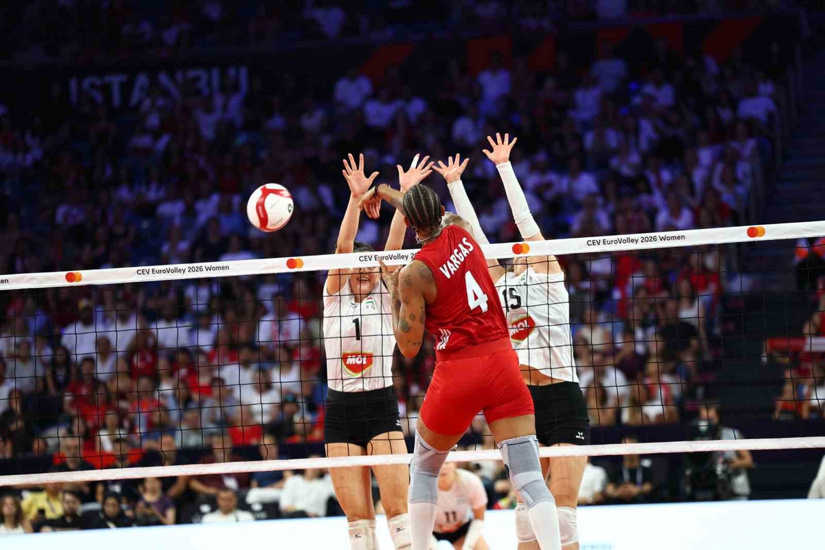 A Milli Kadın Voleybol Takımı, Avrupa Şampiyonası çeyrek finalinde Sinan Erdem'de Almanya ile karşılaşacak