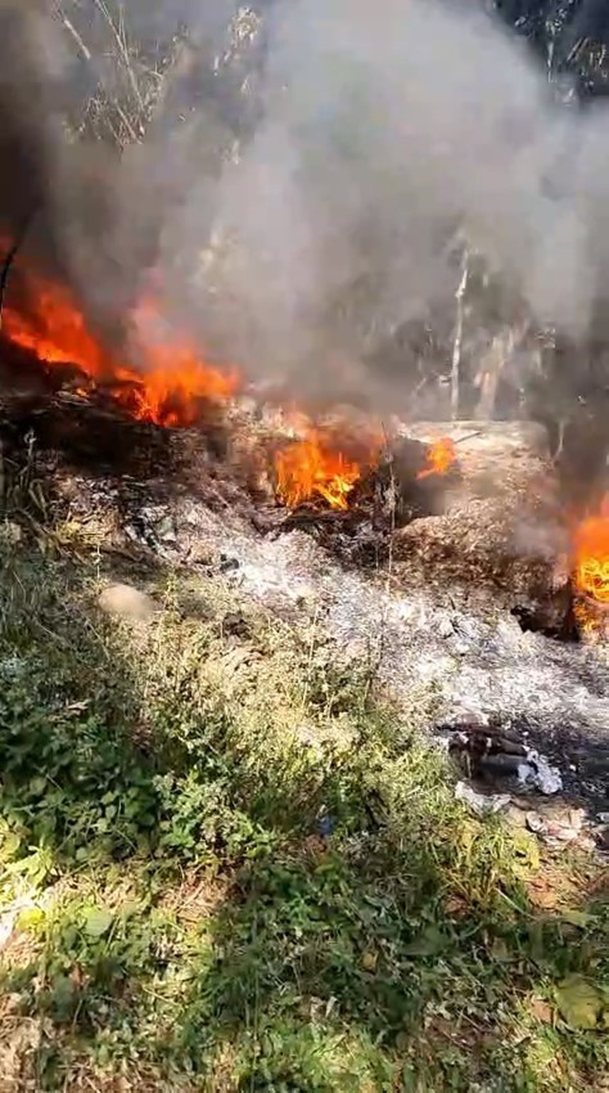 Bursa Keles'te orman yangınını mahalleli büyümeden söndürdü