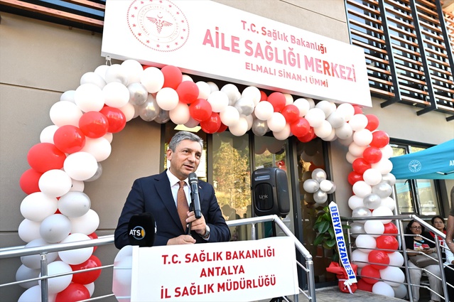 Elmalı'da Aile Sağlığı Merkezi ve KETEM törenle hizmete açıldı