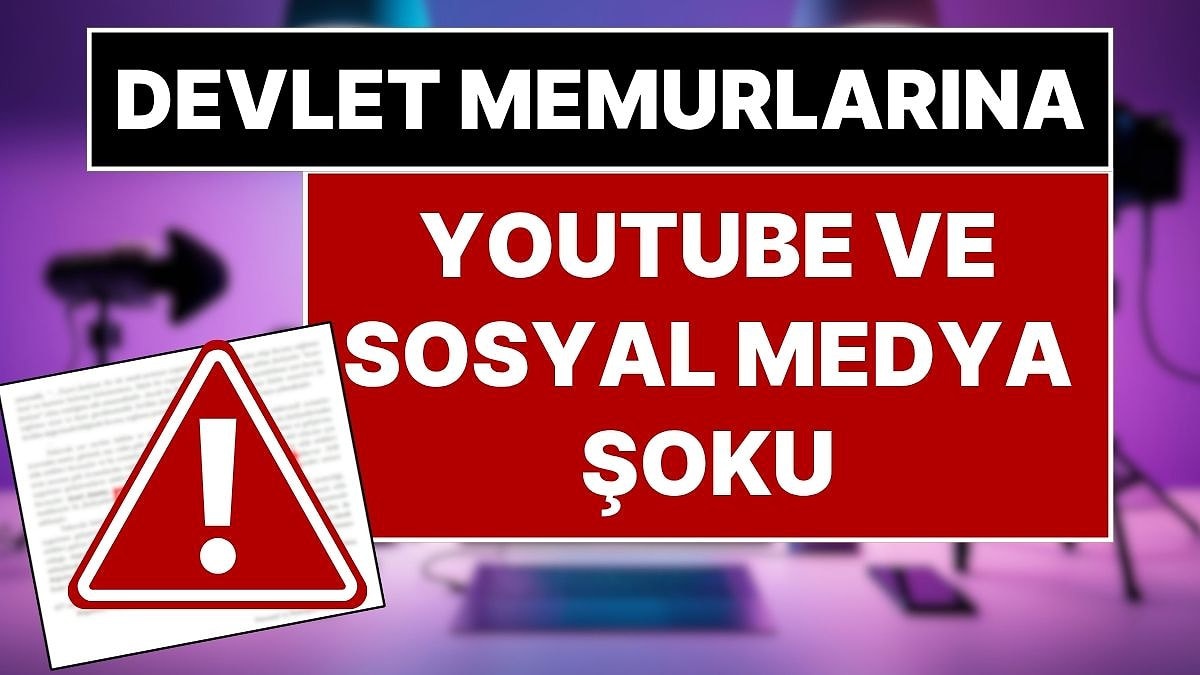 Devlet memurlarının sosyal medya kazançları yeniden düzenlendi