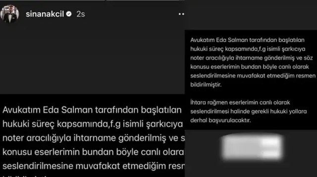 Ferhat Göçer-Sinan Akçıl geriliminde yeni perde: İhtarname gönderdi