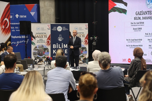 Gaziantep'ten Gazze'ye Bilim ve Dayanışma