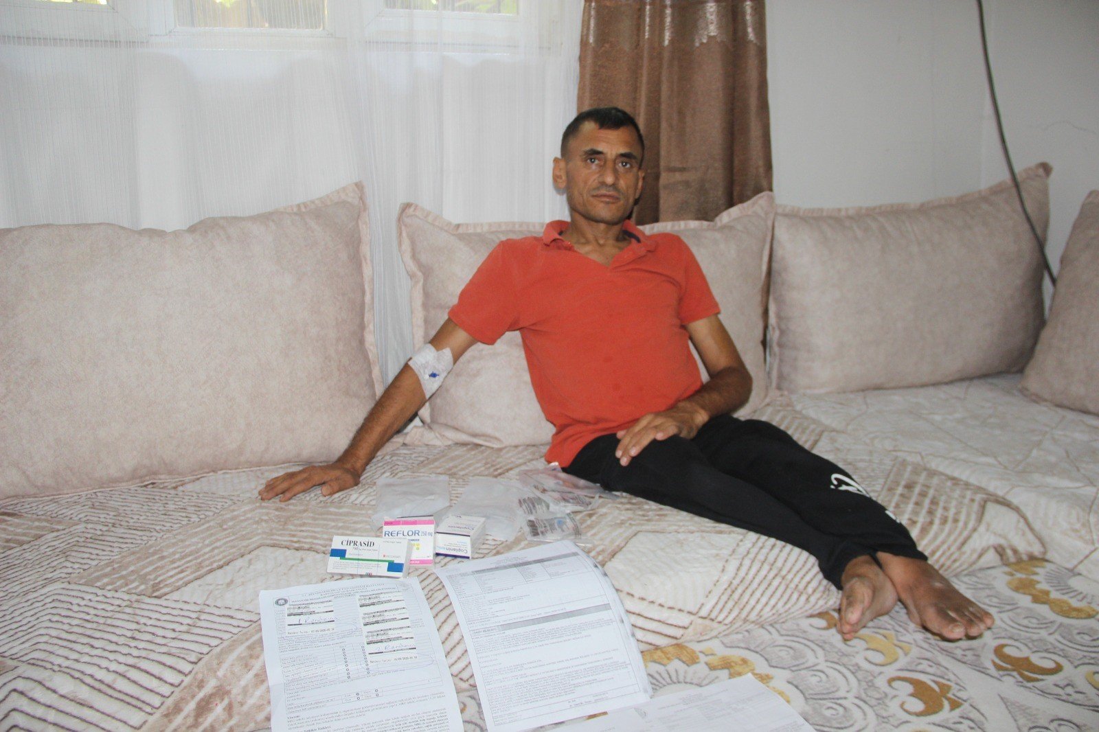 Şırnak Cizre'de engelli Ramazan Kaplan'ın biriktirdiği 5 çeyrek altını çalındı