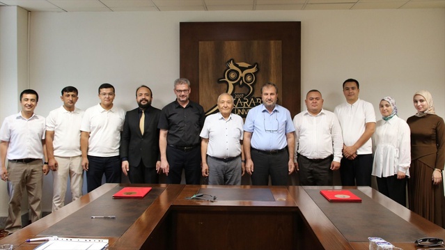 KBÜ ile Özbekistan Sosyal ve Manevi Araştırmalar Enstitüsü arasında protokol imzalandı