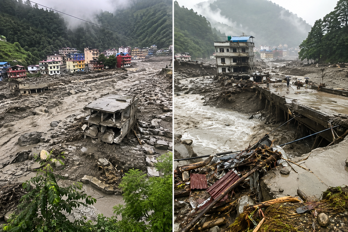 Nepal'de sel felaketi: 1114 ölü
