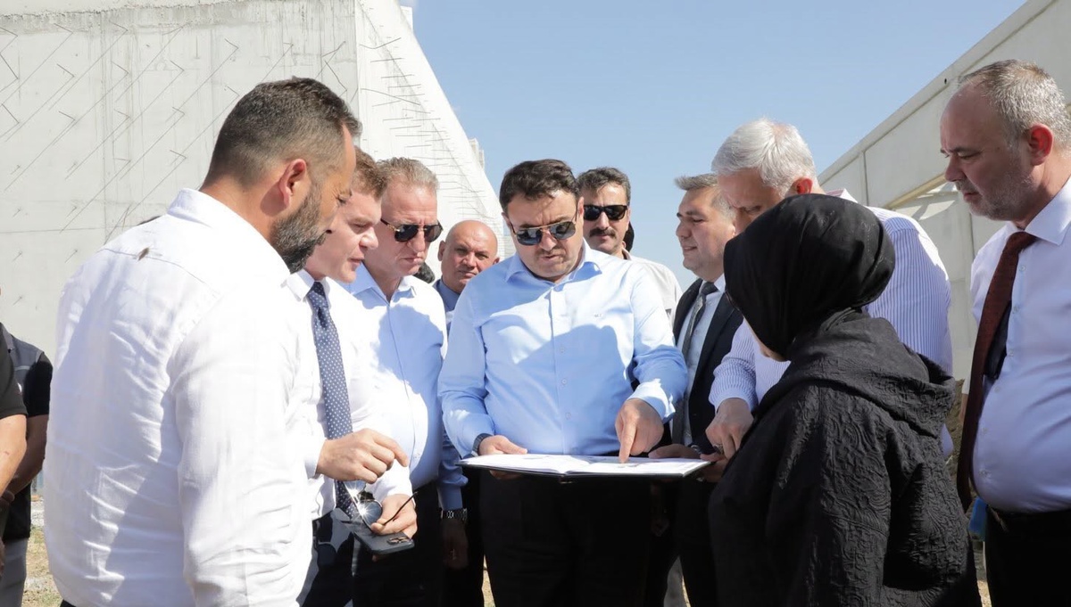 Kütahya'nın Simav ilçesindeki jeotermal sera projesinde altyapı yüzde 90 seviyesine ulaştı, 785 dönüm tahs...