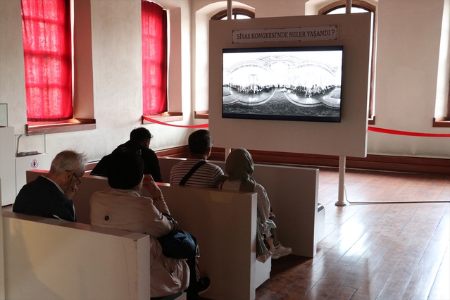 Sivas'taki Atatürk ve Kongre Müzesi 8 ayda 100 bin ziyaretçiyi ağırlayarak ziyaretçi rekoru kırdı