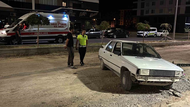 Aksaray'da Kontrolden Çıkan Otomobil Takla Attı; Sürücü Burnu Kanamadan Kurtuldu
