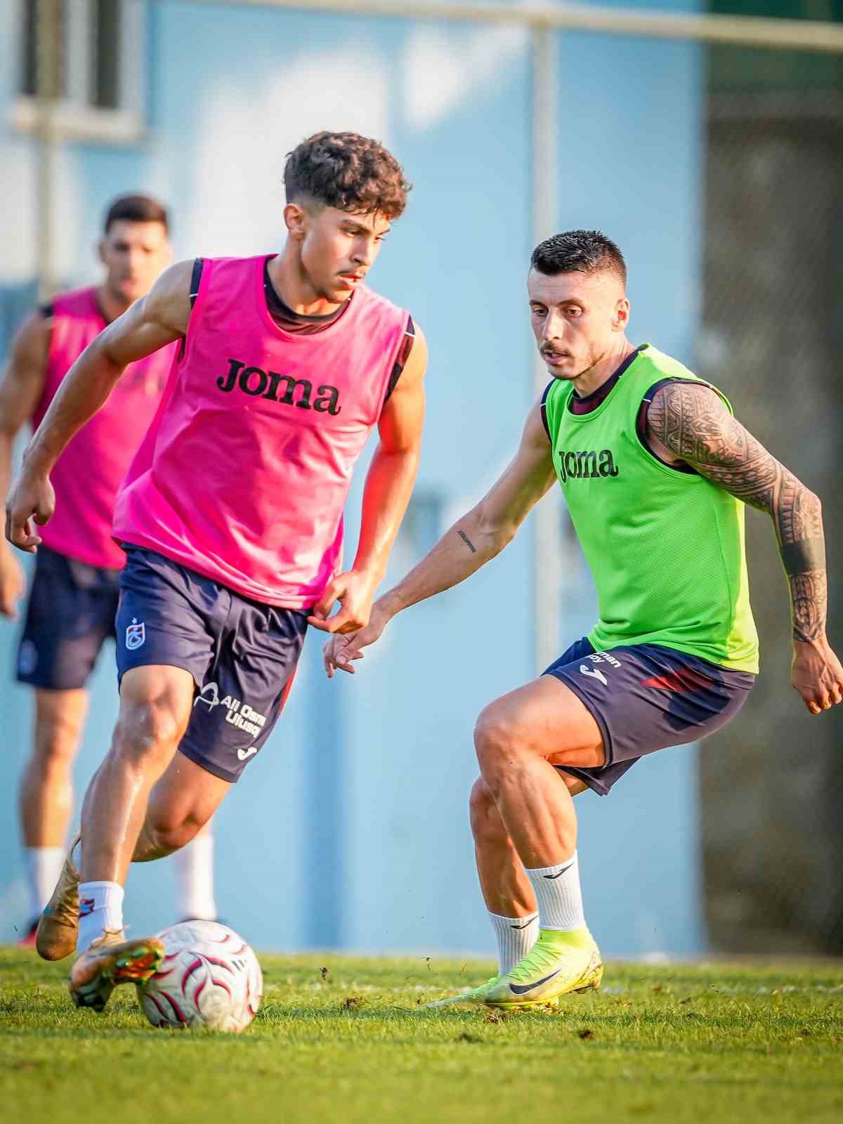 Trabzonspor, Gençlerbirliği maçının hazırlıklarına Hüseyin Çimşir yönetiminde başladı