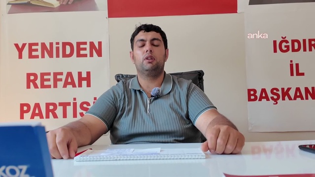 Yeniden Refah Partisi Iğdır İlçe Başkanı Salduz, aracına saldırıya uğradı ve şikayetçi oldu