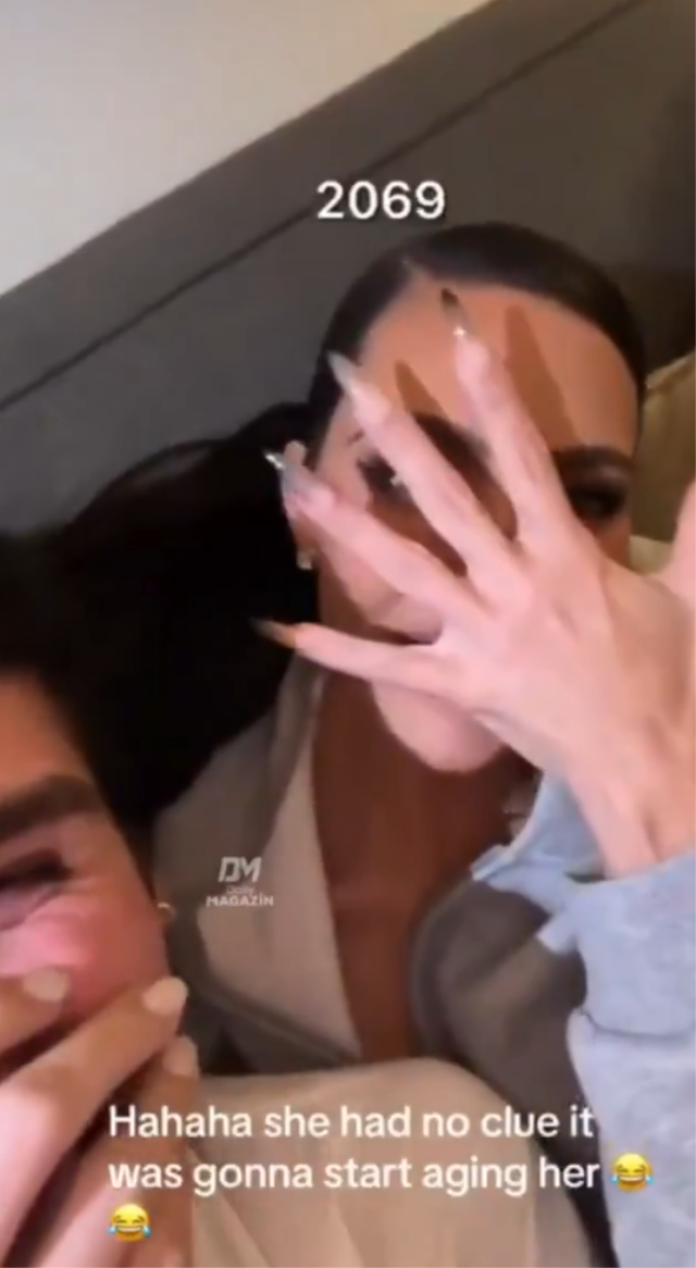 Kim Kardashian'ı dehşete düşüren görüntü! Kendini tanıyamadı