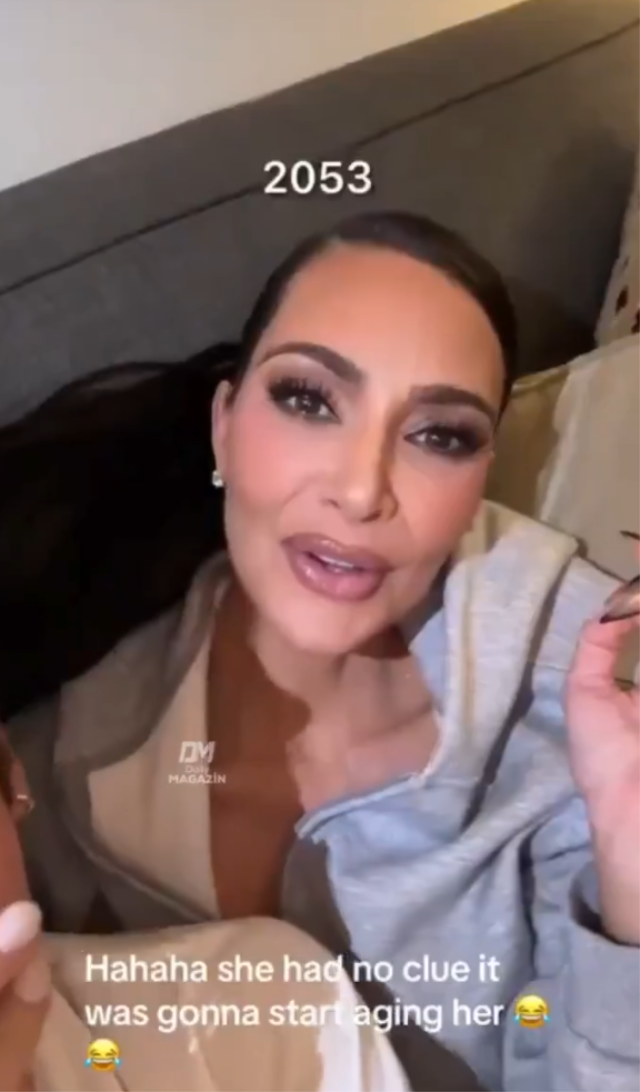 Kim Kardashian'ı dehşete düşüren görüntü! Kendini tanıyamadı