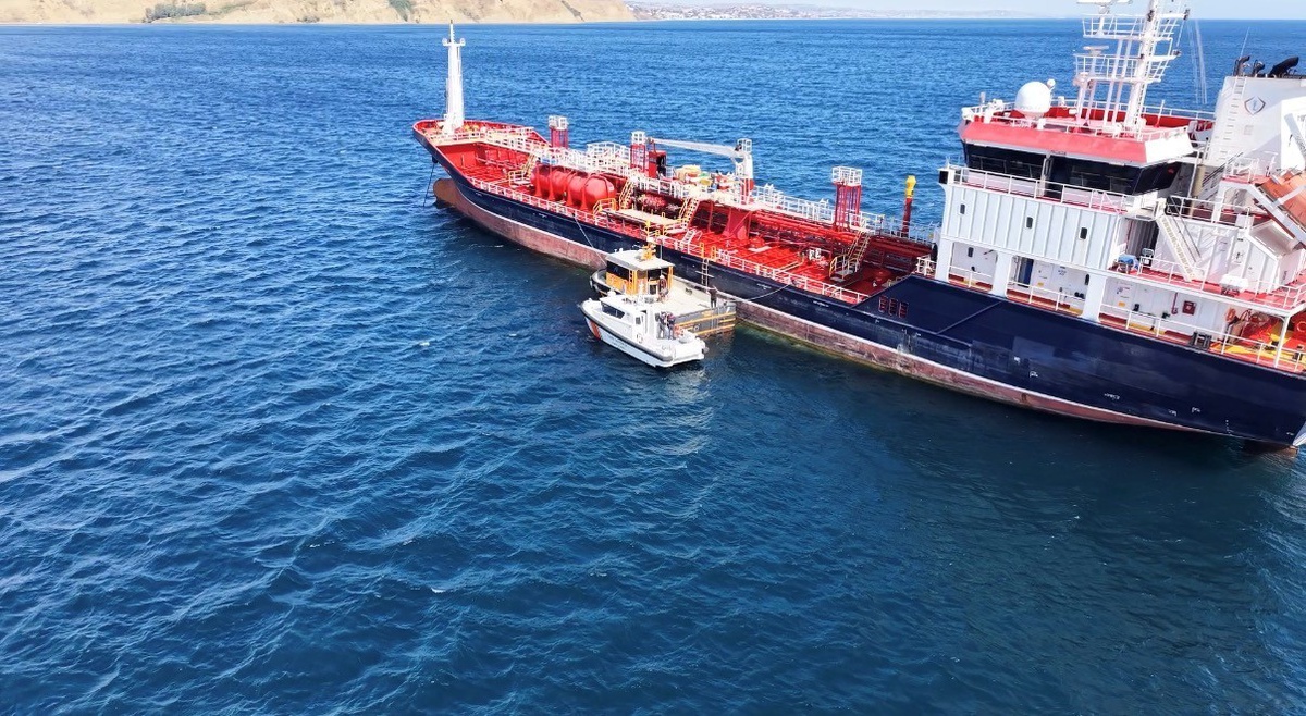 Silivri açıklarında iki geminin karıştığı kazada Alsu gemisinde bilirkişi incelemesi yapıldı