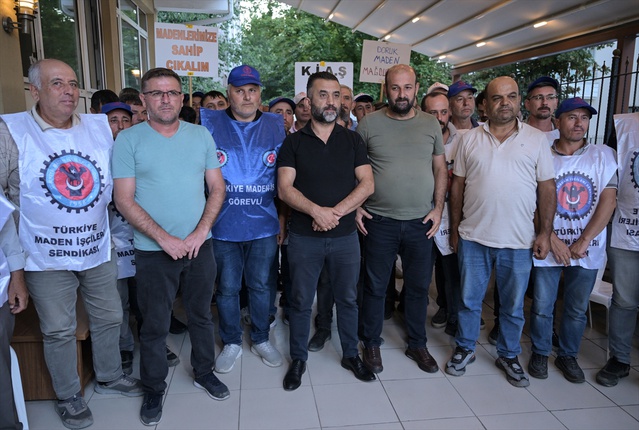Ankara'daki eylemde 400 maden işçisinin kıdem tazminatı ödendi