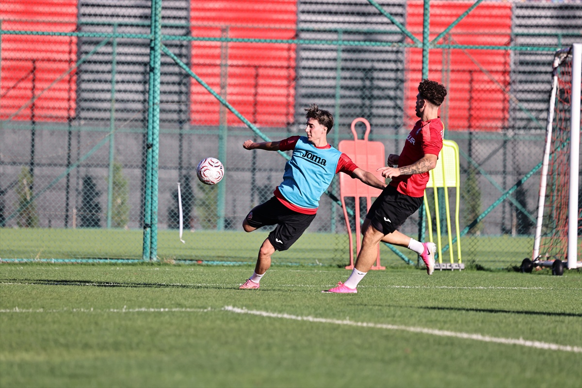 Çorum FK, Eyüpspor maçının taktik provasını tamamladı