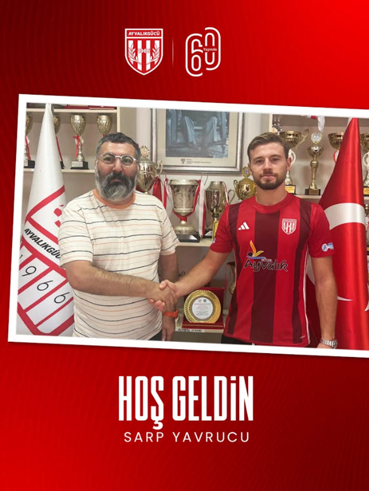 Ayvalıkgücü Belediyespor, Kasımpaşa'nın sol kanadı Sarp Yavrucu'yu 2 yıllığına kadrosuna kattı