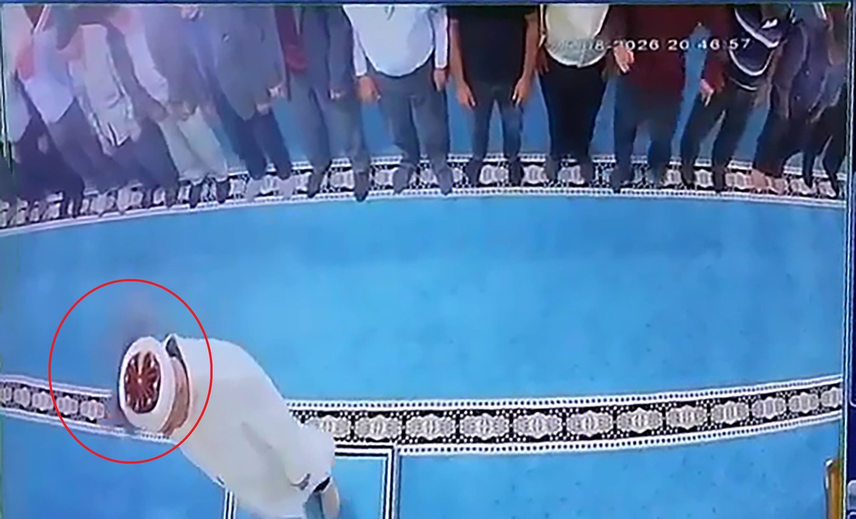 Erzurum'da camide kediye tekme atan kişi gözaltına alındı