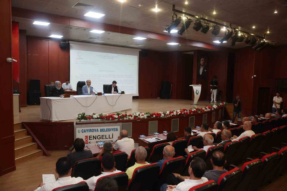 Çayırova Belediyesi Eylül meclisinde 11 madde görüşülüp karara bağlandı