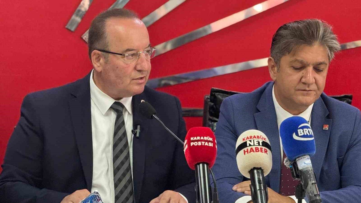 CHP'li Akay: Karabük 11,5 milyar vergi ödüyor ama 1,6 milyar yatırım alıyor