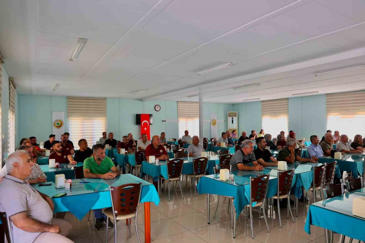 Elazığ Orman Bölge Müdürlüğü personeline uyuşturucuyla mücadele eğitimi verildi