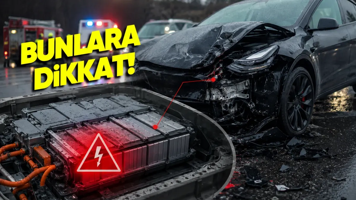 Elektrikli araçlar kaza sonrası günler sonra bile alev alabiliyor