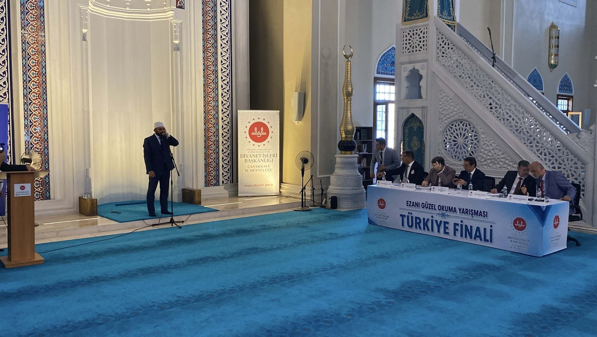 Ezanı Güzel Okuma Yarışması Finali Çanakkale'de
