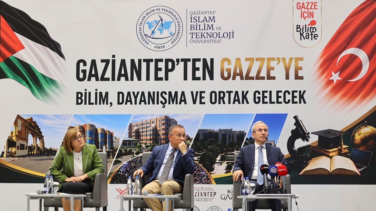 YÖK, Gazze üniversiteleriyle dayanışma programını Gaziantep\'te düzenledi