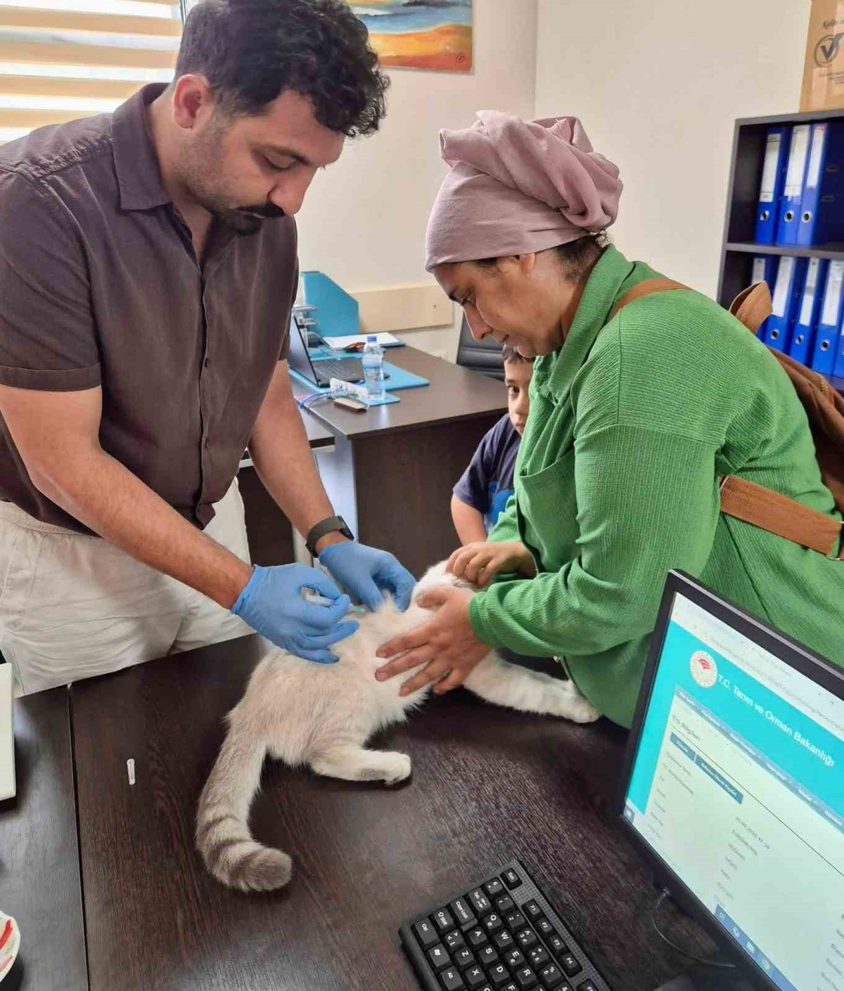 Hatay'da veterinerler kuduz aşılama çalışmalarını kent genelinde sürdürüyor