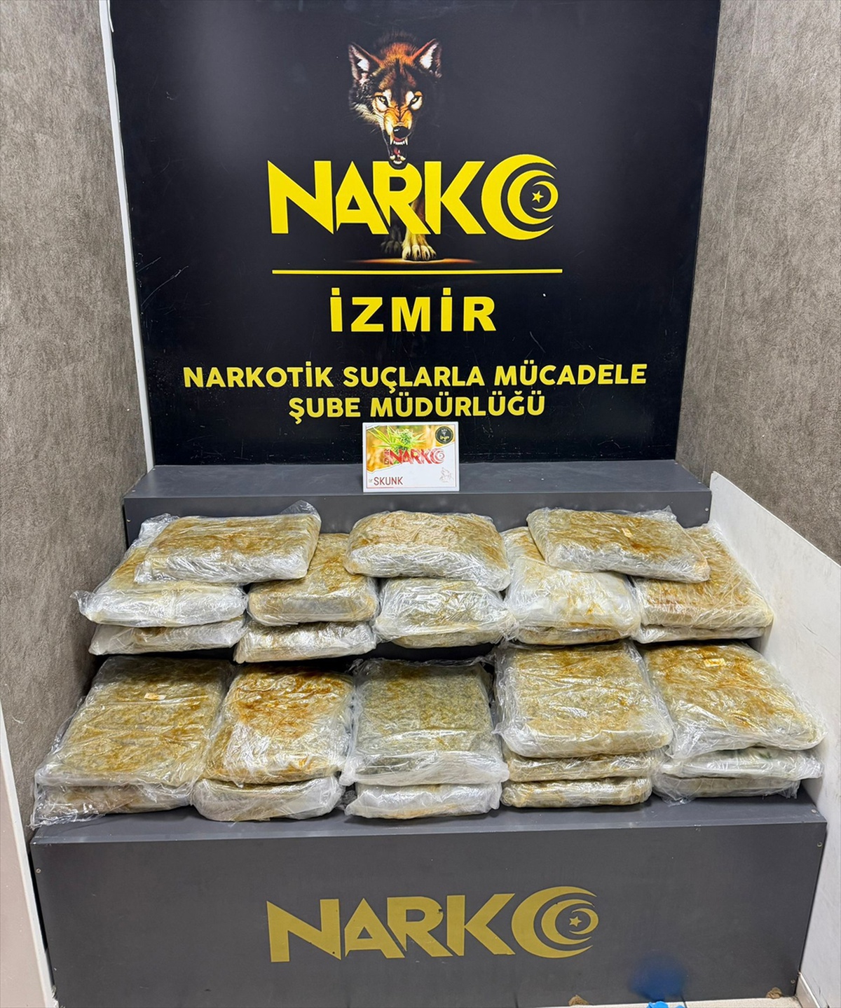 İzmir Konak'ta narkotik operasyonunda 29 kilo esrar ele geçirildi; 1 şüpheli tutuklandı