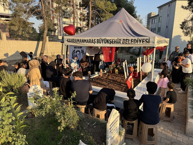 Kahramanmaraş'ta saldırıda ölen Bayram Nabi Şişik doğum gününde mezarı başında anıldı
