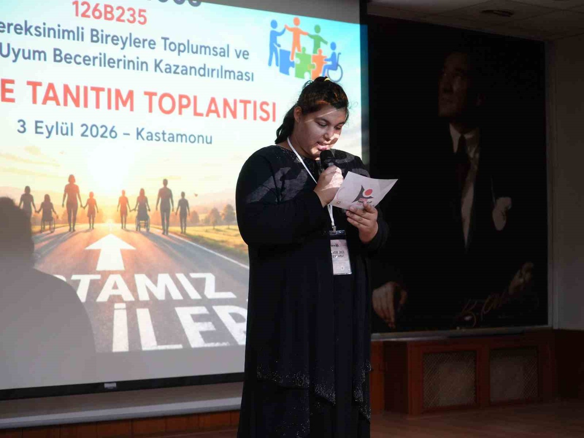 Kastamonu'da özel bireylere sosyal uyum projesi