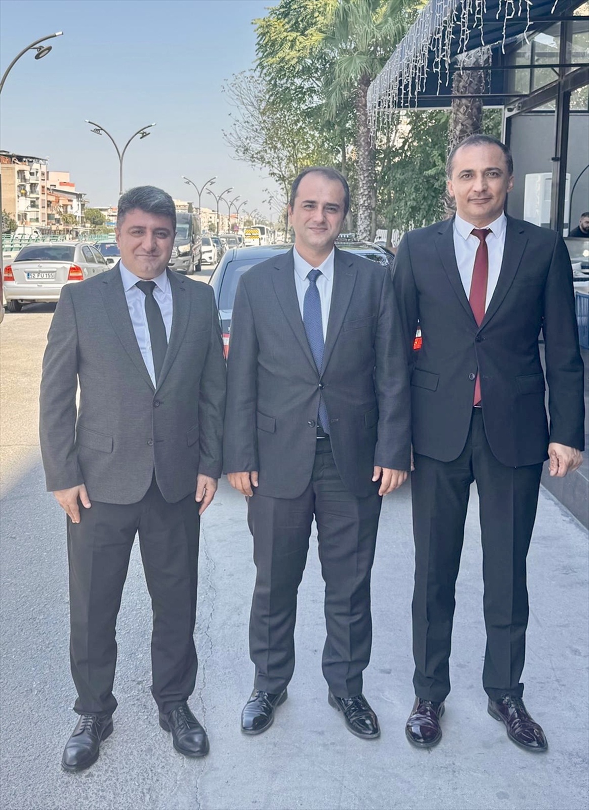 Kemalpaşa Başsavcısı Bilen, Turgutlu'daki meslektaşı Sanıvar'ı makamında ziyaret etti