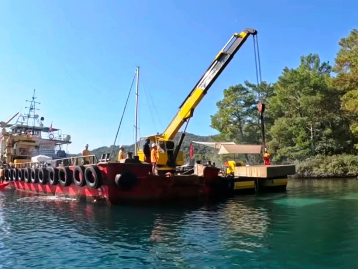 Göcek-Dalaman mapa-şamandıra projesi revize edildi