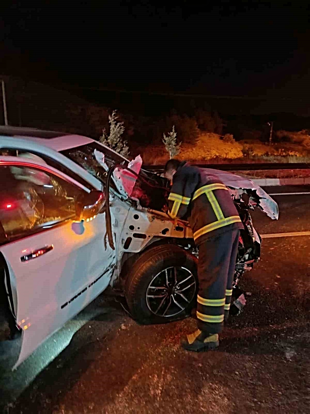 Mardin Artuklu'da cip ile traktör çarpıştı, kaza maddi hasarla atlatıldı