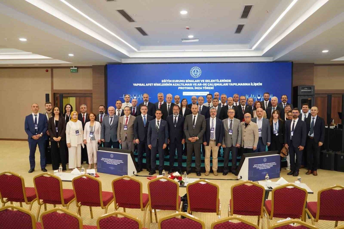 OMÜ, eğitim binalarının güçlendirilmesi için MEB ile iş birliği protokolüne katıldı