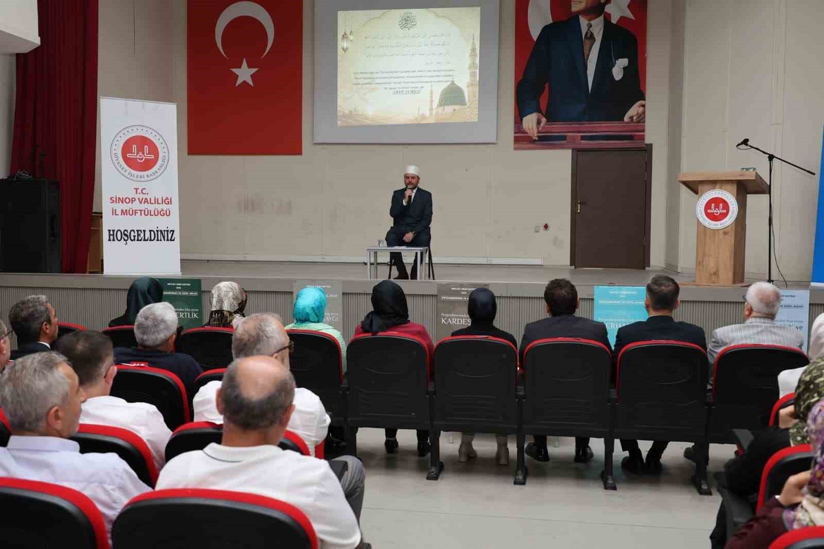 Sinop'ta Mevlid-i Nebi Haftası: 'Peygamberimiz ve Güzel Ahlak' Programı