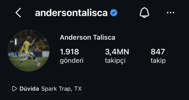 Talisca'dan Fenerbahçe yönetimine soğuk duş