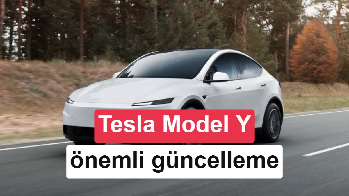 Tesla Berlin'de Model Y'ye sessiz donanım güncellemesi yaptı