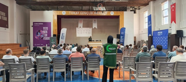 Tokat'ta KYGM personeline bağımlılıkla mücadele eğitimi verildi