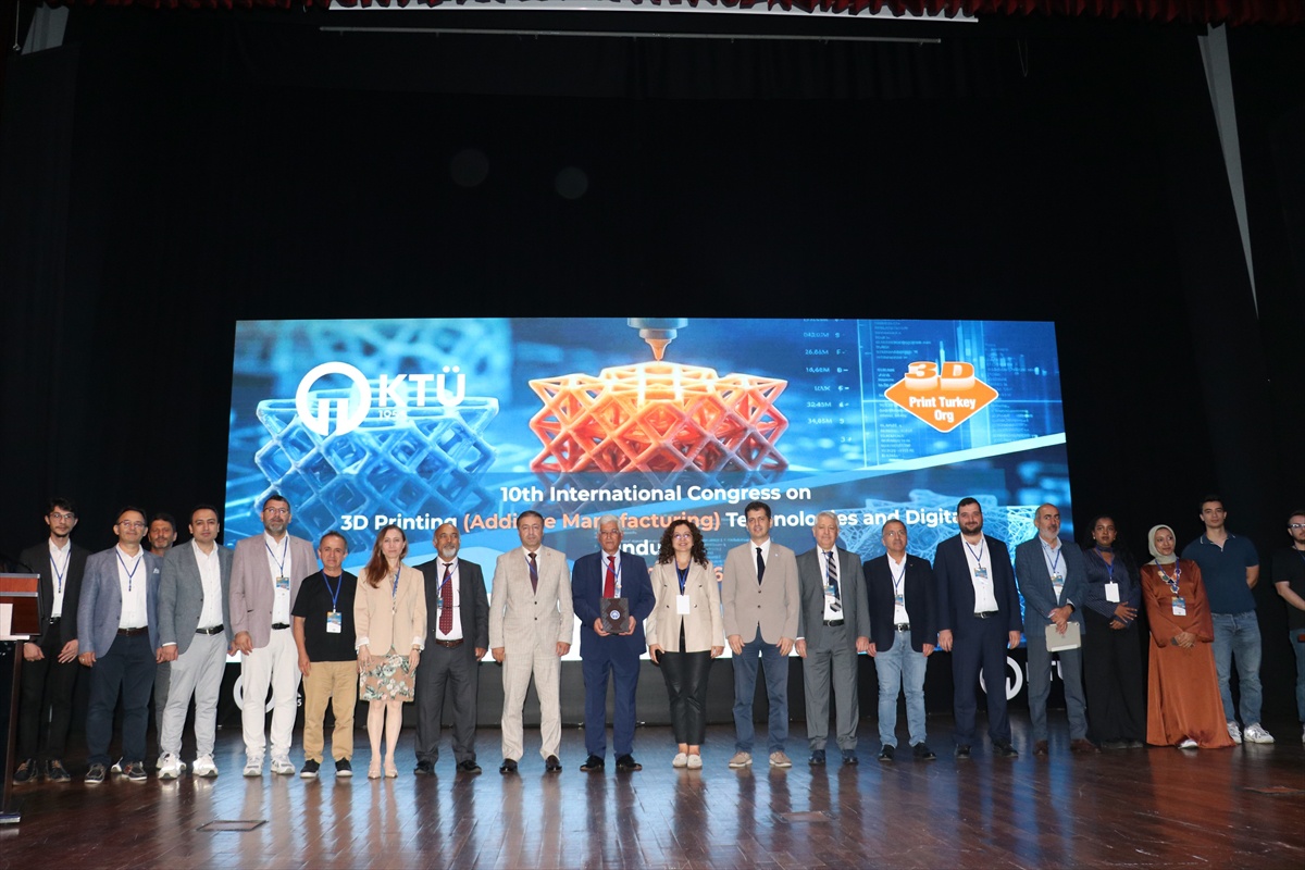 KTÜ'de 3D baskı kongresi, 10 ülkeden 150 konuşmacıyla Trabzon'da başladı