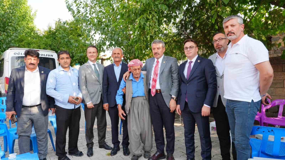 AK Partili Tatar, İdil köylerinde vatandaşların sorunlarını yerinde dinledi