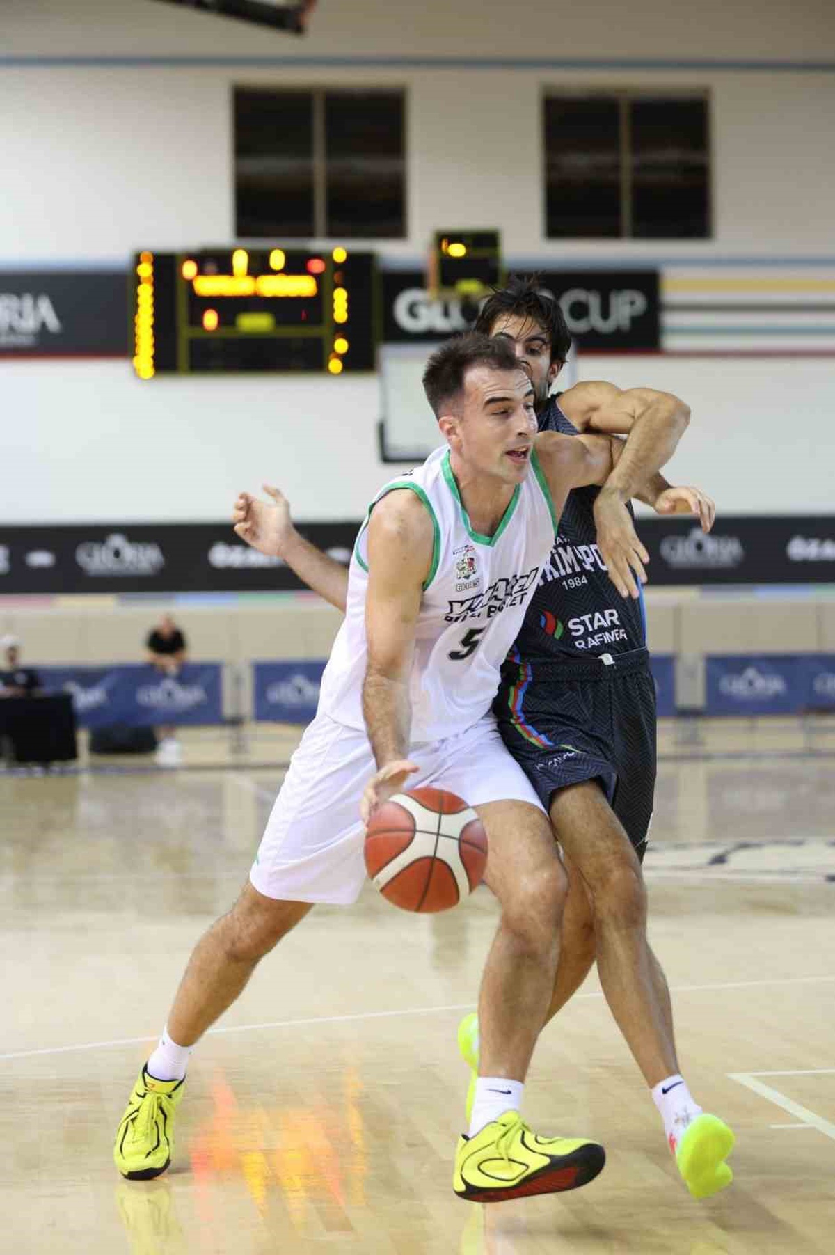 Y. Denizli Basket, Gloria Cup'ta Aliağa Petkimspor'u 88-84 Yendi