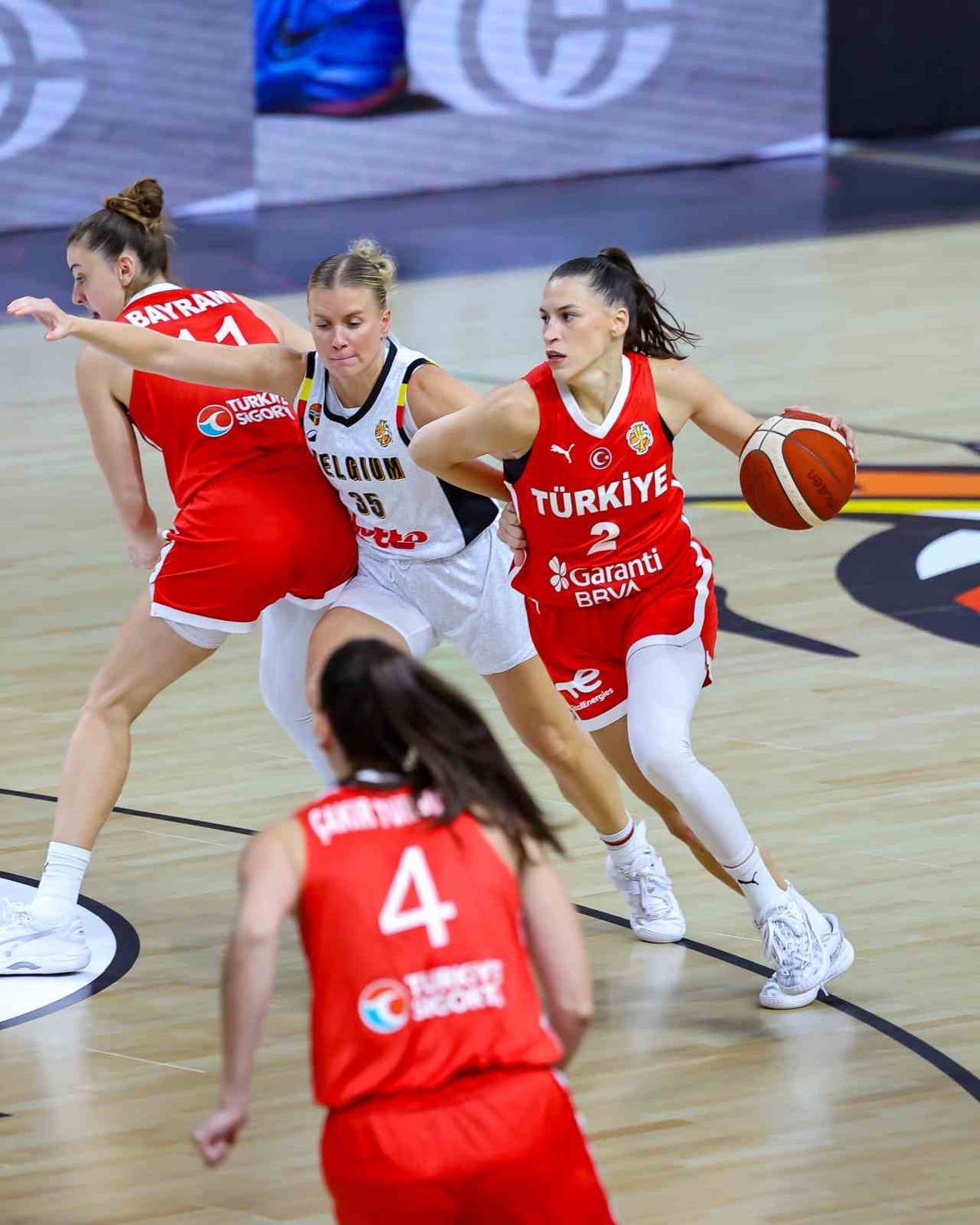 A Milli Kadın Basketbol Takımı, Dünya Kupası'nda Belçika'ya 75-89 yenildi