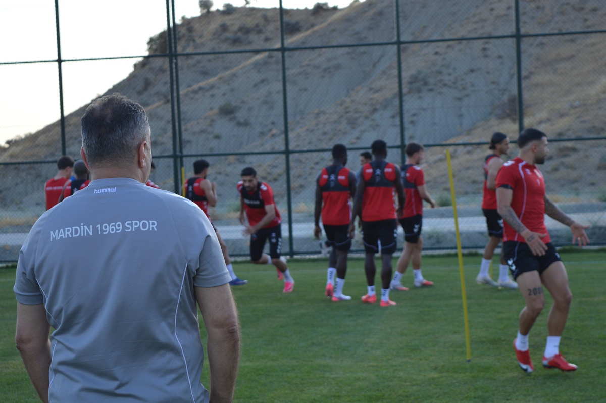 Mardin 1969 Spor Bodrum FK maçı hazırlıklarına başladı, Cingöz'den namağlup ümit mesajı verdi