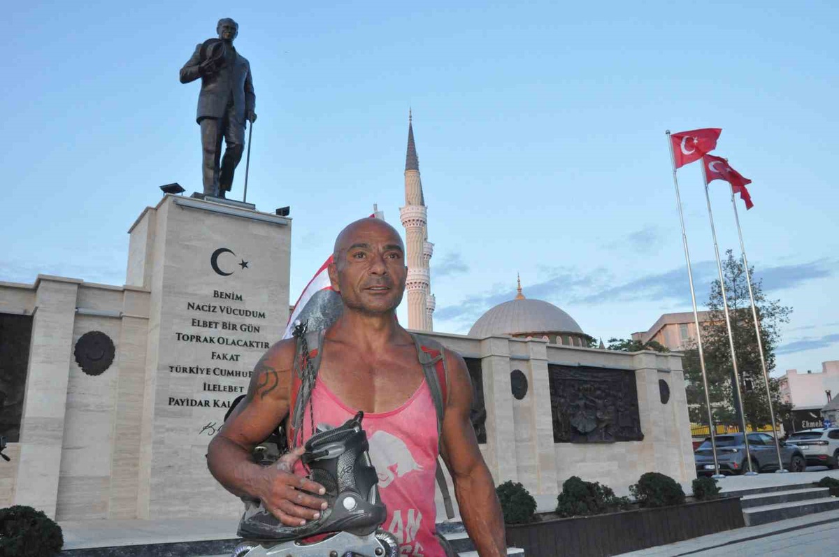 Pateniyle 10 ülke aşıp Türkiye'ye ulaşan sporcu umut köprüsü oldu